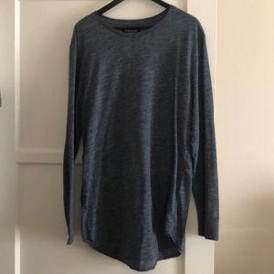 NWT blue heather long sleeve men’s